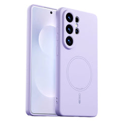 Samsung Galaxy S26 Ultra Silikone Cover - MagSafe Kompatibel - Lilla