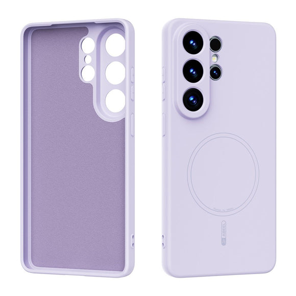 Samsung Galaxy S26 Ultra Silikone Cover - MagSafe Kompatibel - Lilla