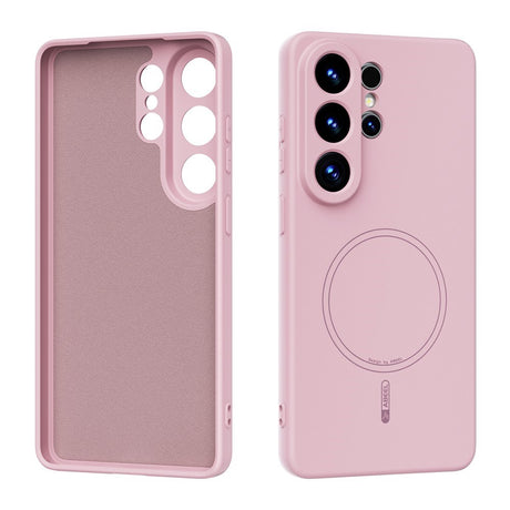 Samsung Galaxy S26 Ultra Silikone Cover - MagSafe Kompatibel - Lyserød