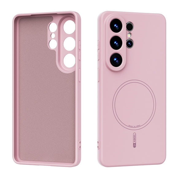 Samsung Galaxy S26 Ultra Silikone Cover - MagSafe Kompatibel - Lyserød