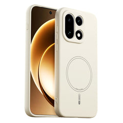 OnePlus 15 Silikone Cover - MagSafe Kompatibel - Beige