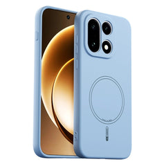 OnePlus 15 Silikone Cover - MagSafe Kompatibel - Lyseblå