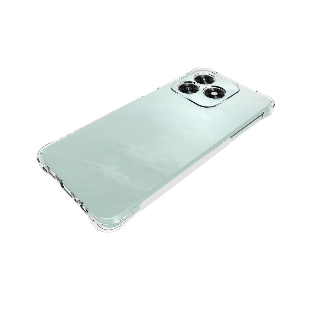 Honor X5c Plus Plastik Cover m. Stødabsorberende Hjørner - Gennemsigtig
