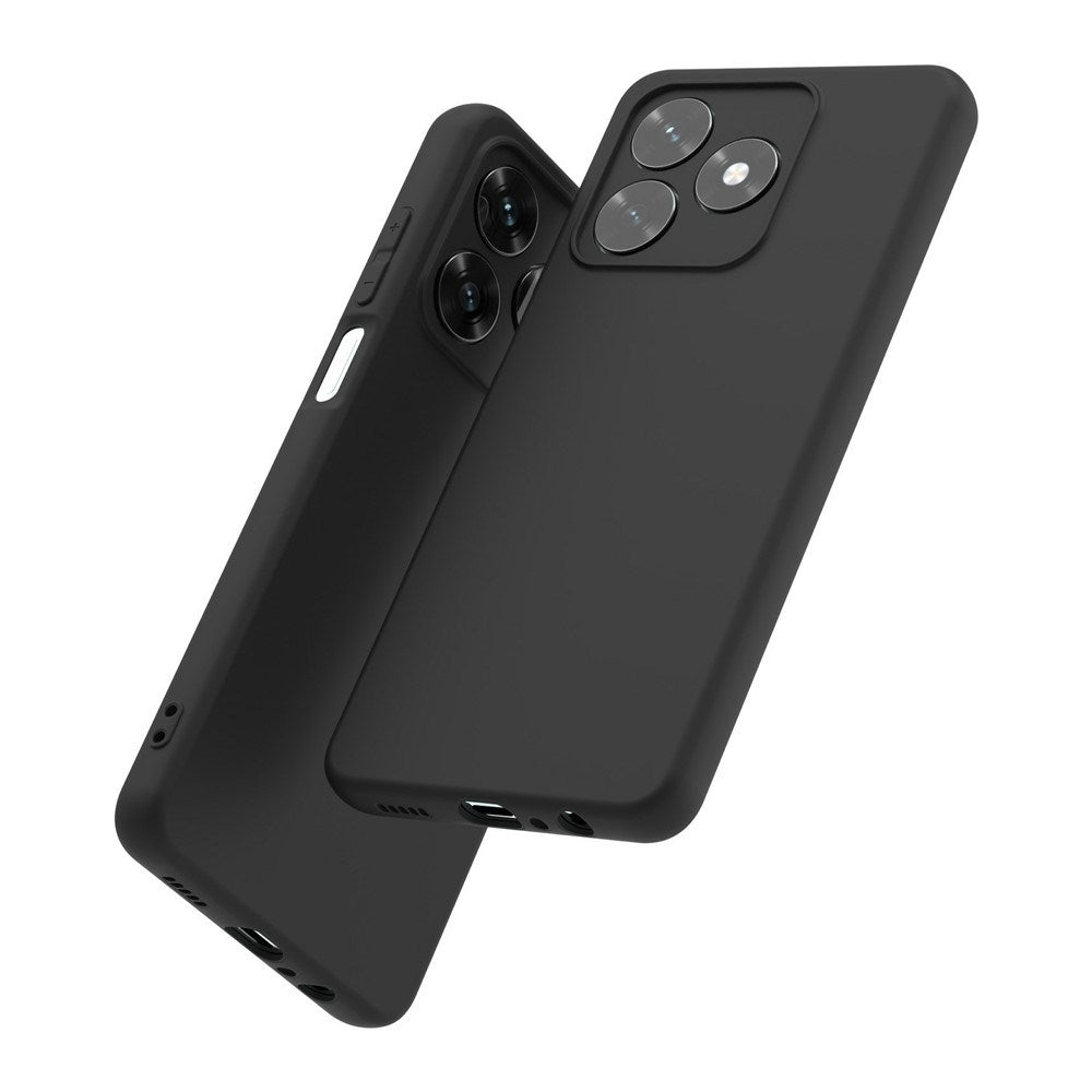 Honor X5c Plus EIDERWOOD Mat Fleksibelt Plastik Cover - Sort