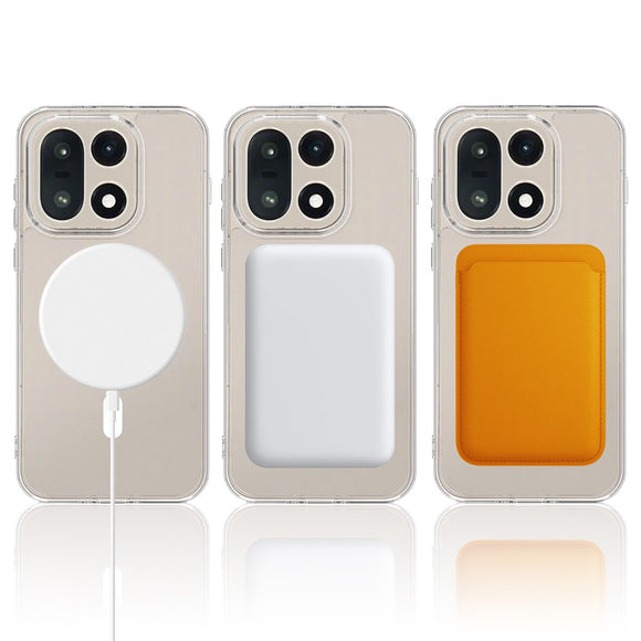 OnePlus 15 EIDERWOOD Hybrid Plastik Cover - MagSafe Kompatibel - Gennemsigtig