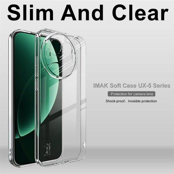 Realme GT 8 Pro IMAK Fleksibelt Plastik Cover - Gennemsigtig