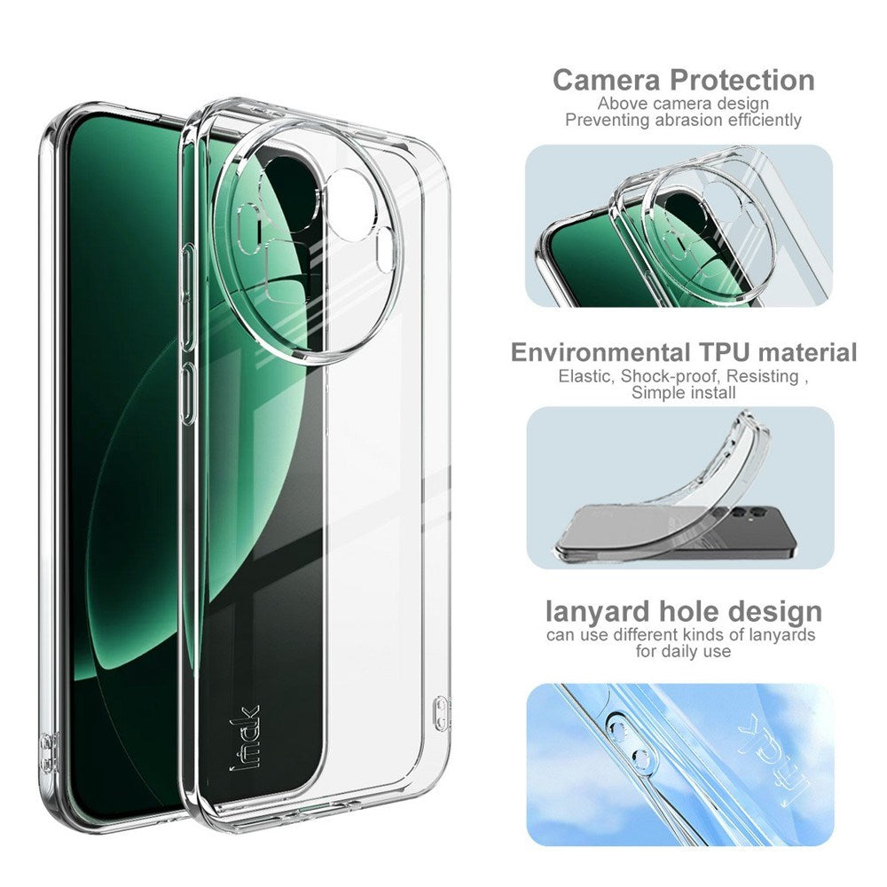 Realme GT 8 Pro IMAK Fleksibelt Plastik Cover - Gennemsigtig