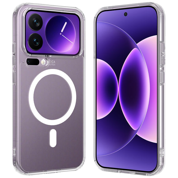 Xiaomi 17 Pro EIDERWOOD Hybrid Plastik Cover - MagSafe Kompatibel - Gennemsigtig
