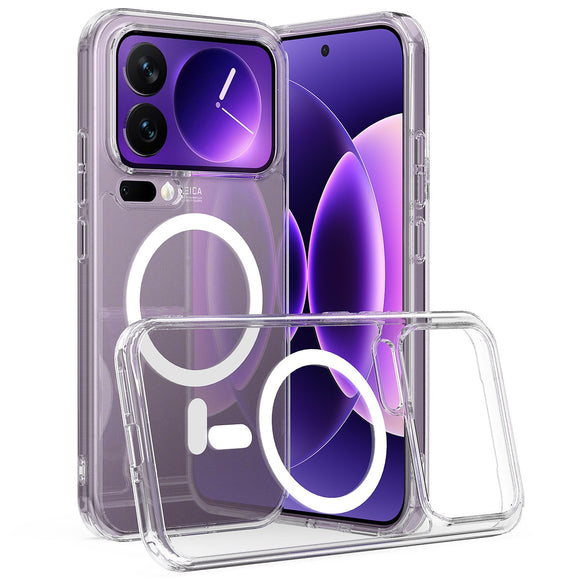Xiaomi 17 Pro Max EIDERWOOD Hybrid Plastik Cover - MagSafe Kompatibel - Gennemsigtig