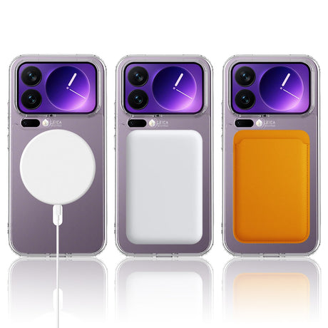 Xiaomi 17 Pro Max EIDERWOOD Hybrid Plastik Cover - MagSafe Kompatibel - Gennemsigtig