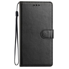 Samsung Galaxy A27 EIDERWOOD Kunstlæder Flip Cover m. Strop - Sort