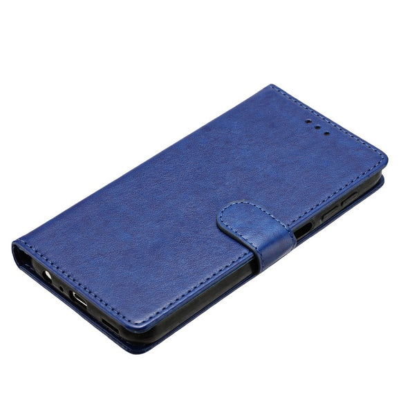 Samsung Galaxy A27 EIDERWOOD Kunstlæder Flip Cover m. Strop - Blå