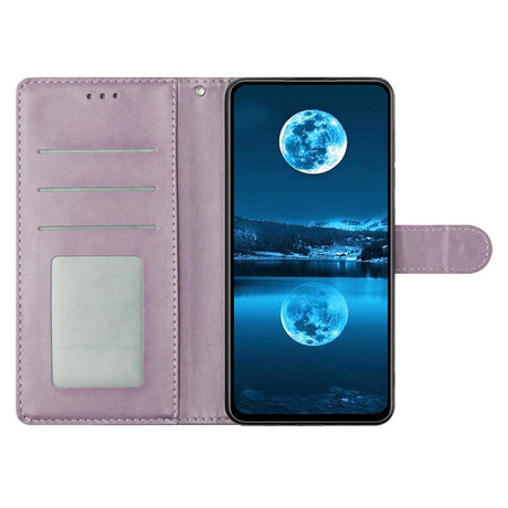 Samsung Galaxy A27 EIDERWOOD Kunstlæder Flip Cover m. Strop - Lille