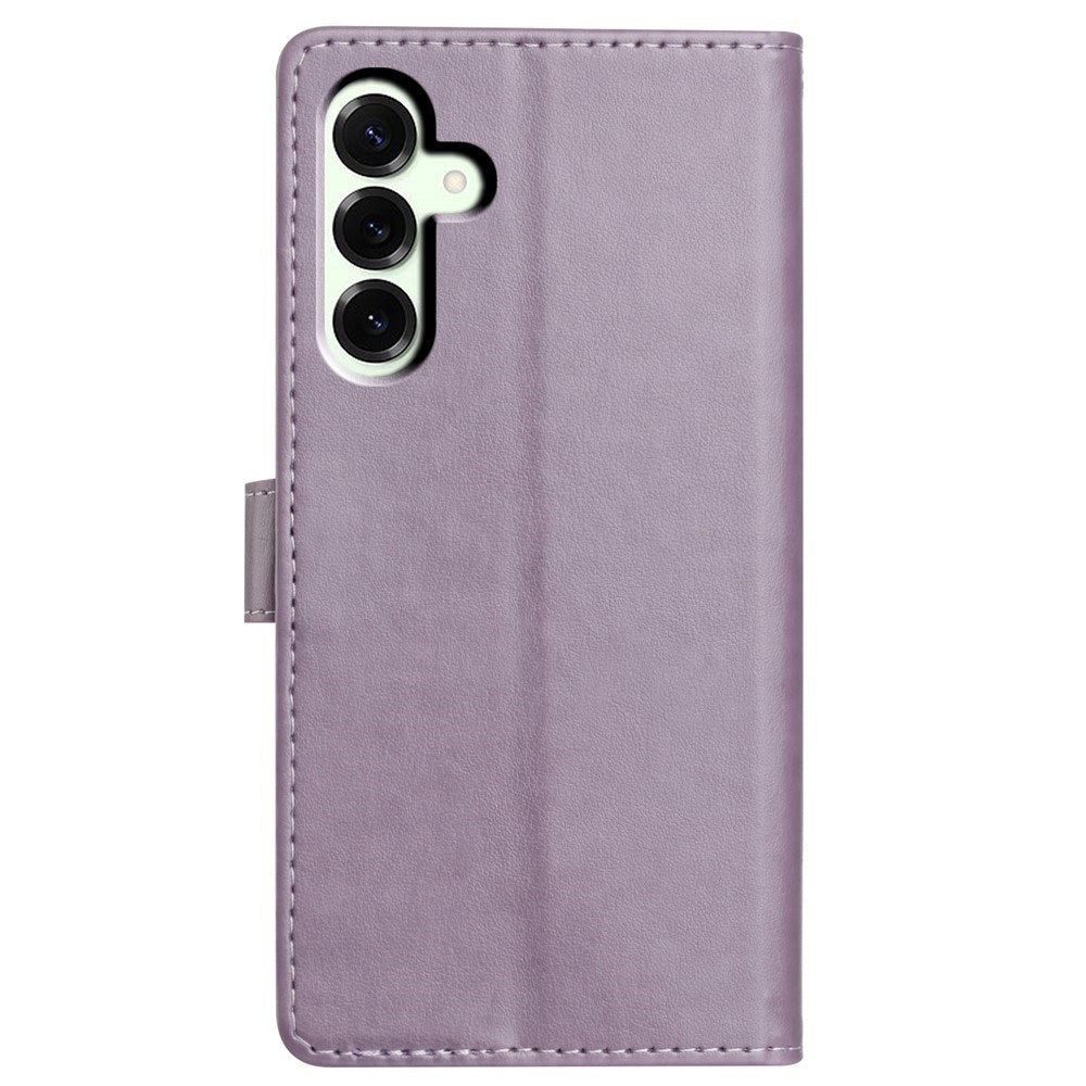 Samsung Galaxy A27 EIDERWOOD Kunstlæder Flip Cover m. Strop - Lille