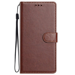 Samsung Galaxy A27 EIDERWOOD Kunstlæder Flip Cover m. Strop - Brun