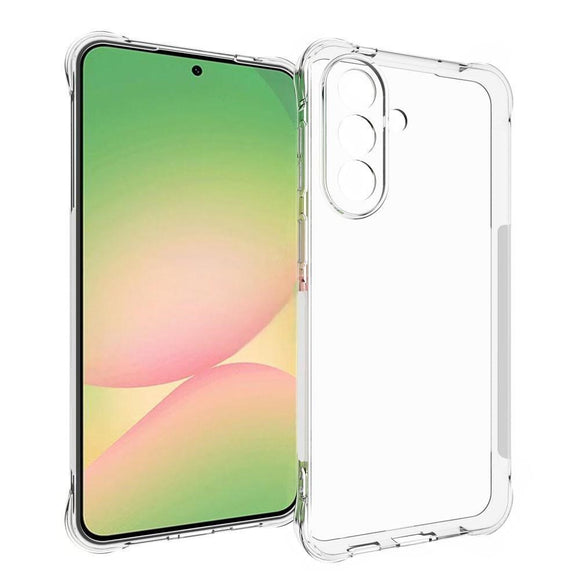 Samsung Galaxy A57 EIDERWOOD Fleksibelt Plast Cover m. Stødabsorberende Hjørner - Gennemsigtig