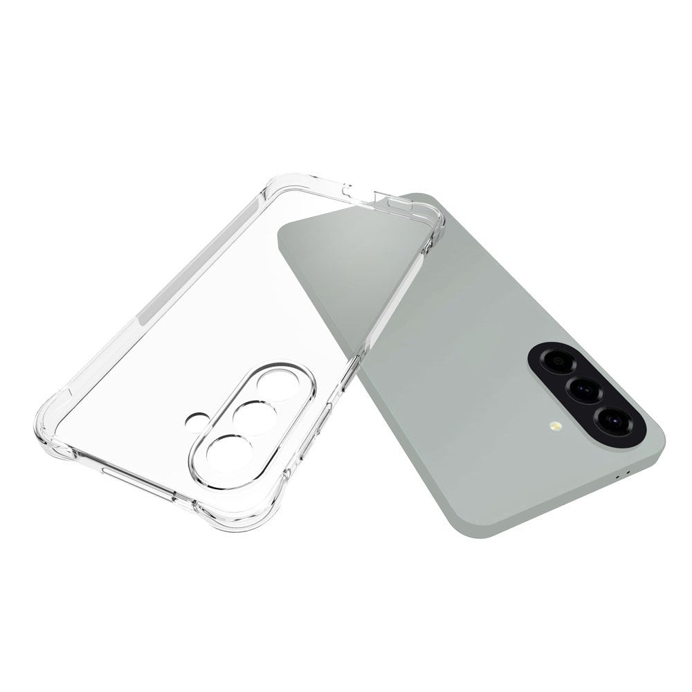Samsung Galaxy A57 EIDERWOOD Fleksibelt Plast Cover m. Stødabsorberende Hjørner - Gennemsigtig