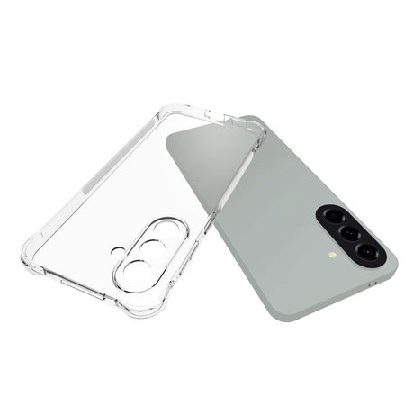Samsung Galaxy A57 EIDERWOOD Fleksibelt Plast Cover m. Stødabsorberende Hjørner - Gennemsigtig