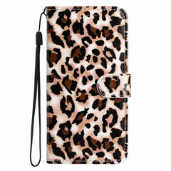 Samsung Galaxy A57 EIDERWOOD Kunstlæder Flip Cover m. Mønster & Strop - Leopard