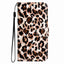 Samsung Galaxy A57 EIDERWOOD Kunstlæder Flip Cover m. Mønster & Strop - Leopard