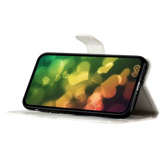 Samsung Galaxy A57 EIDERWOOD Kunstlæder Flip Cover m. Mønster & Strop - Don't Touch My Phone