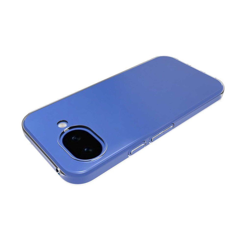 Google Pixel 10a EIDERWOOD 2-i-1 Beskyttelsessæt m. Fleksibelt Plast Cover & Hærdet Skærmbeskyttelsesglas - Gennemsigtig