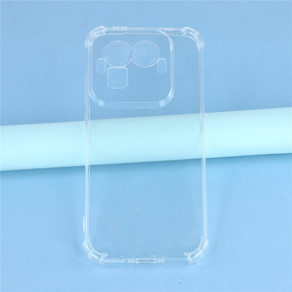 Realme GT 8 Pro EIDERWOOD Fleksibelt Plast Cover m. Stødabsorberende Hjørner - Gennemsigtig