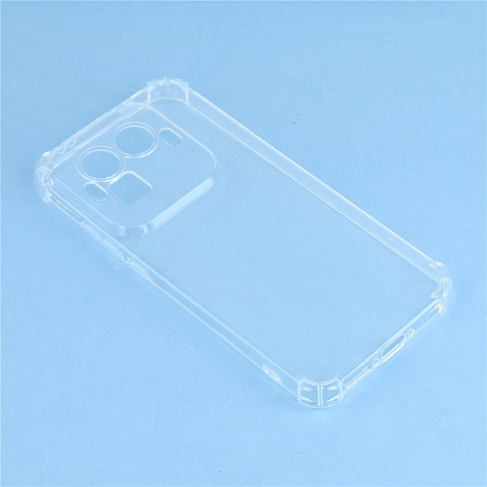 Realme GT 8 Pro EIDERWOOD Fleksibelt Plast Cover m. Stødabsorberende Hjørner - Gennemsigtig