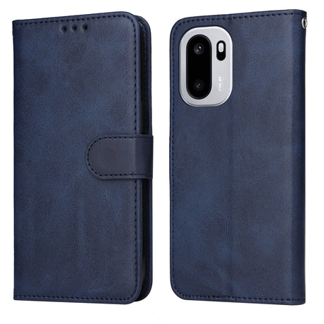 EIDERWOOD OnePlus 15R Kunstlæder Flip Cover m. Strop - Blå