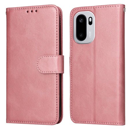 EIDERWOOD OnePlus 15R Kunstlæder Flip Cover m. Strop - Lyserød