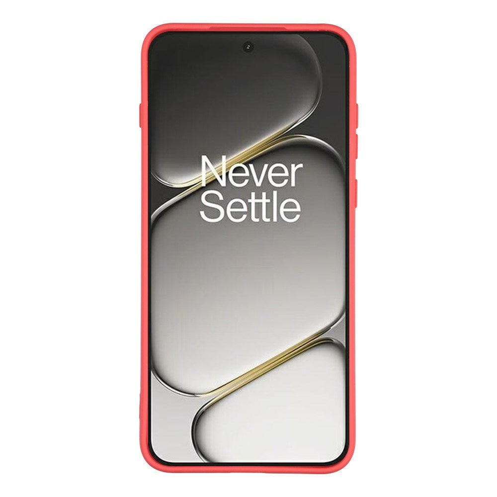 OnePlus 15R EIDERWOOD Fleksibelt Plastik Cover - Rød