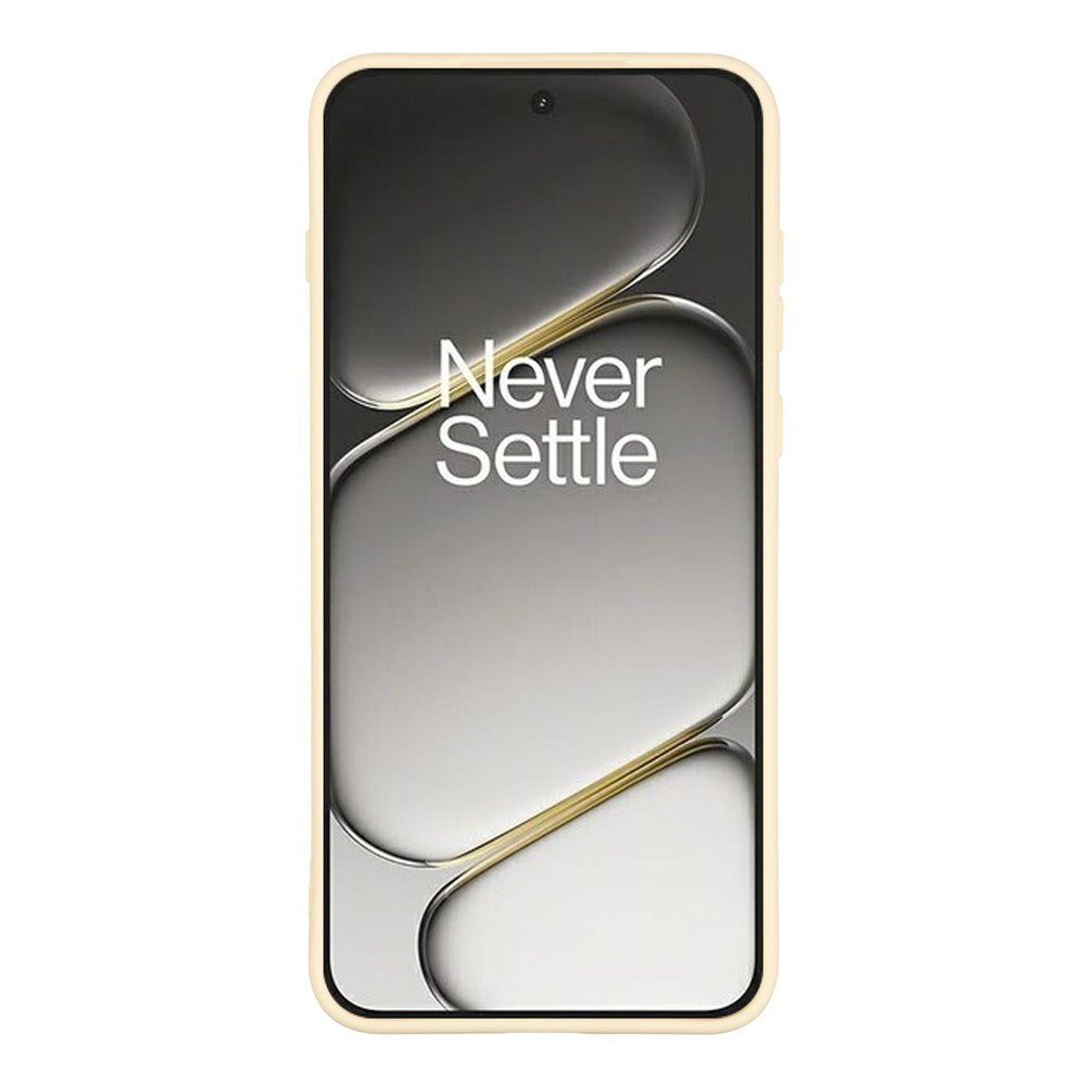 OnePlus 15R EIDERWOOD Fleksibelt Plastik Cover - Beige