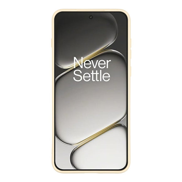 OnePlus 15R EIDERWOOD Fleksibelt Plastik Cover - Beige