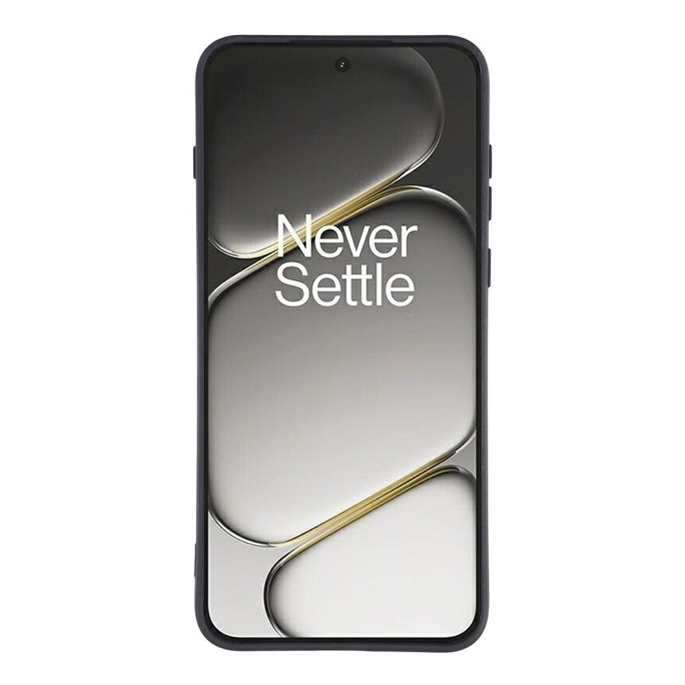 OnePlus 15R EIDERWOOD Fleksibelt Plastik Cover - Sort