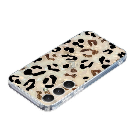 Samsung Galaxy A57 EIDERWOOD Fleksibelt Plast Cover m. Mønster - Leopard