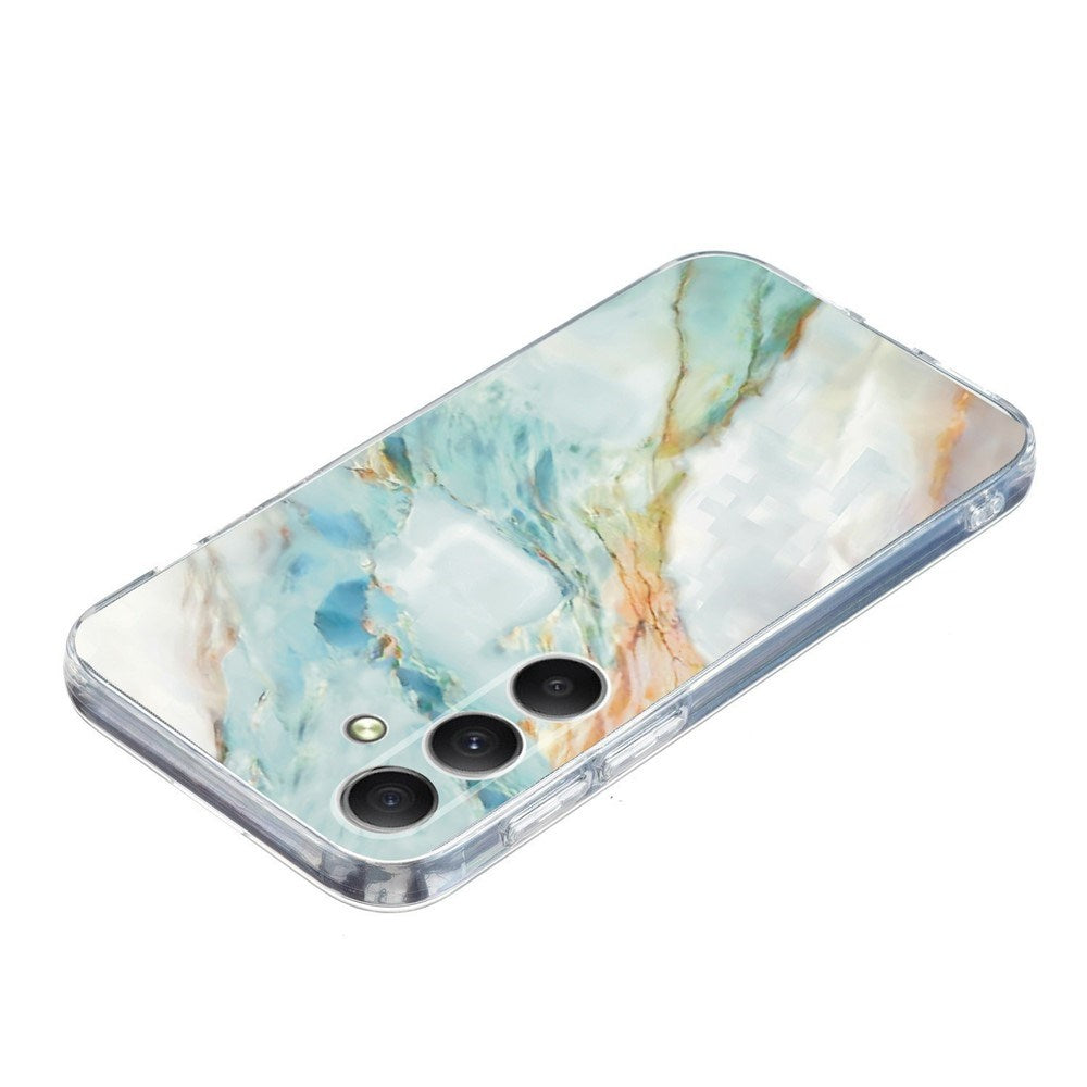 Samsung Galaxy A57 EIDERWOOD Fleksibelt Plast Cover m. Mønster - Marmor