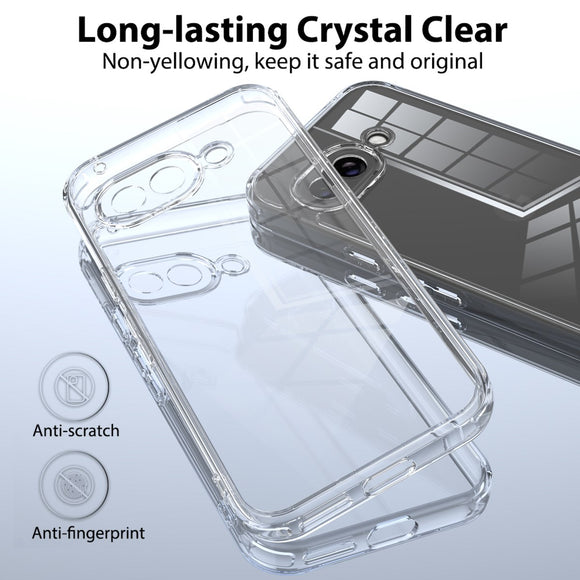 Google Pixel 10a EIDERWOOD Hybrid Cover - Gennemsigtig