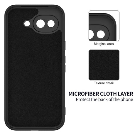 Google Pixel 10a EIDERWOOD Foret Silikone Cover m. Strop - Sort
