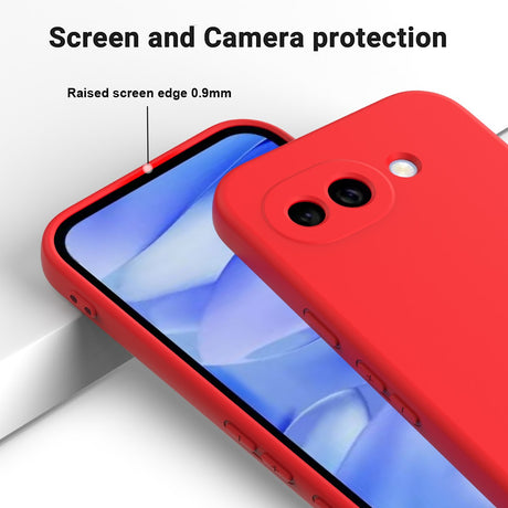 Google Pixel 10a EIDERWOOD Foret Silikone Cover m. Strop - Rød