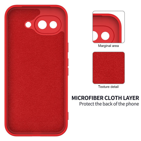 Google Pixel 10a EIDERWOOD Foret Silikone Cover m. Strop - Rød