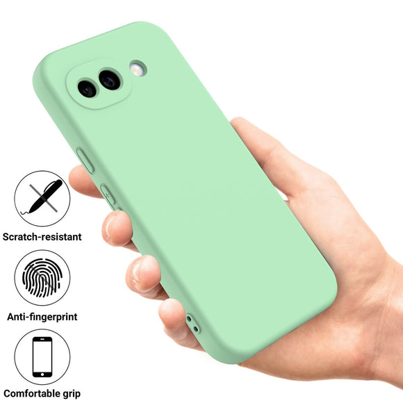 Google Pixel 10a EIDERWOOD Foret Silikone Cover m. Strop - Grøn