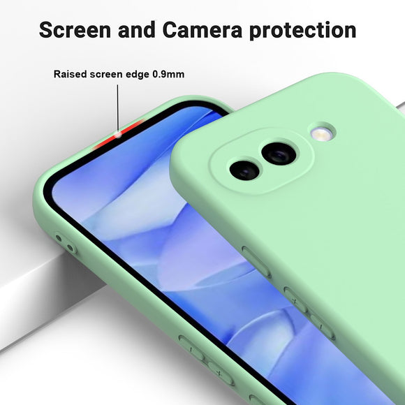 Google Pixel 10a EIDERWOOD Foret Silikone Cover m. Strop - Grøn