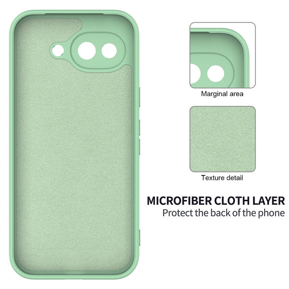 Google Pixel 10a EIDERWOOD Foret Silikone Cover m. Strop - Grøn