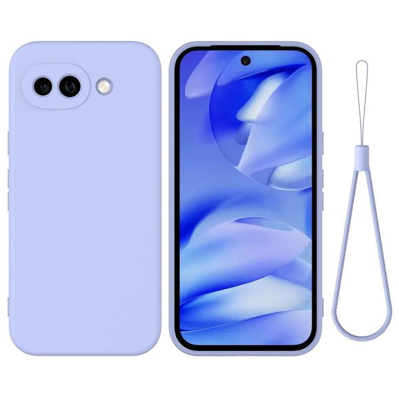 Google Pixel 10a EIDERWOOD Foret Silikone Cover m. Strop - Lilla
