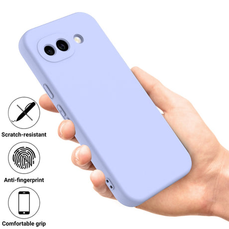Google Pixel 10a EIDERWOOD Foret Silikone Cover m. Strop - Lilla