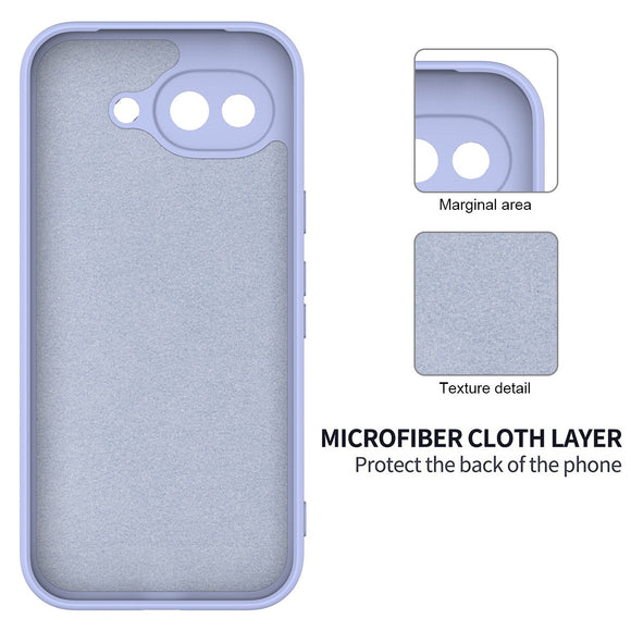 Google Pixel 10a EIDERWOOD Foret Silikone Cover m. Strop - Lilla