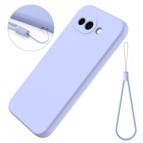 Google Pixel 10a EIDERWOOD Foret Silikone Cover m. Strop - Lilla