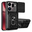 OPPO Find X9 Pro EIDERWOOD Håndværkercover m. 360° Roterbar Camslider / Kickstand / Kortholder - Sort