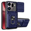 OPPO Find X9 Pro EIDERWOOD Håndværkercover m. 360° Roterbar Camslider / Kickstand / Kortholder - Blå