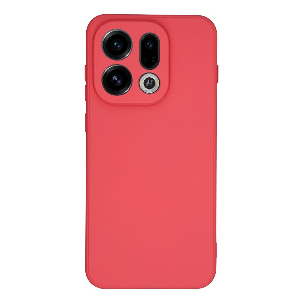 EIDERWOOD OPPO Find X9 Foret Fleksibelt Plast Cover - Rød